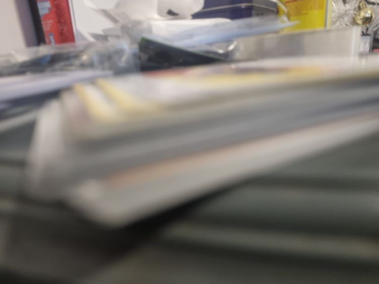 Stack of trainer, energy and item cards