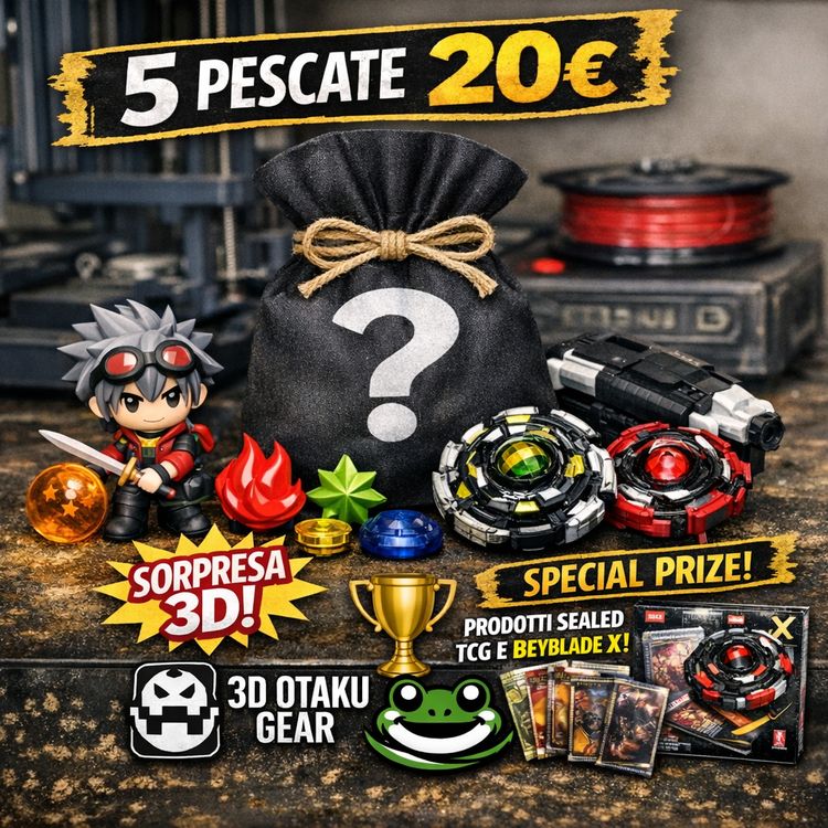 5 pescate per live mistery box 3D