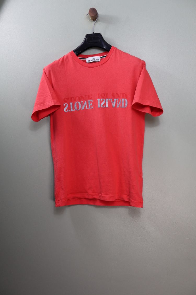 Stone Island Pink T-Shirt 4