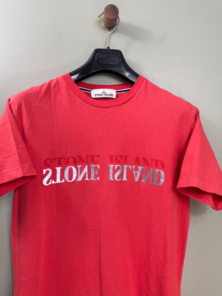 Stone Island Pink T-Shirt 6