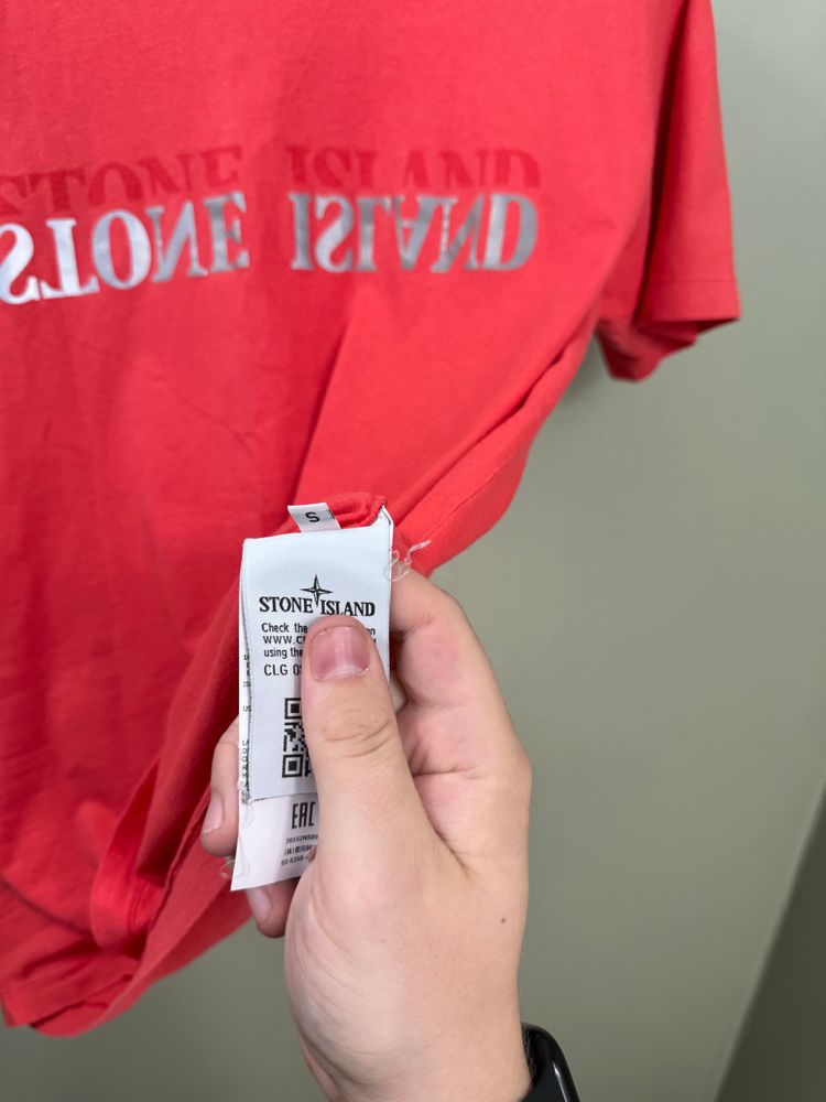 Stone Island Pink T-Shirt 3