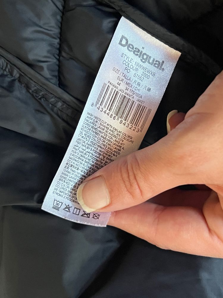 Desigual black patterned jacket 4