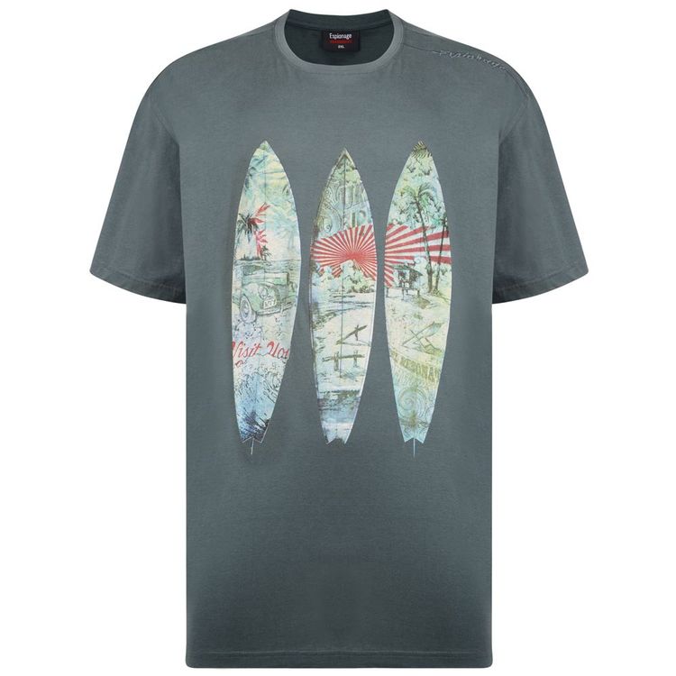 Espionage Men's Premium Cotton Printed Tee Shirts (SS18) 15
