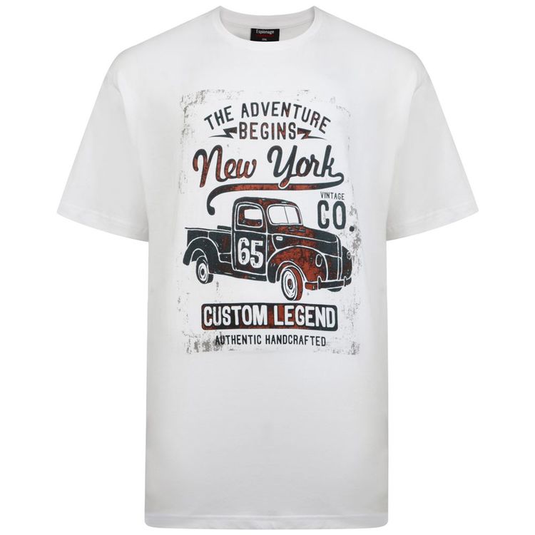Espionage Men's Premium Cotton Printed Tee Shirts (SS18) 5