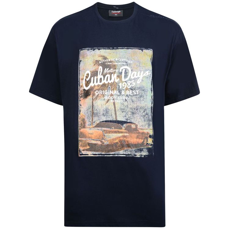 Espionage Men's Premium Cotton Printed Tee Shirts (SS18) 3