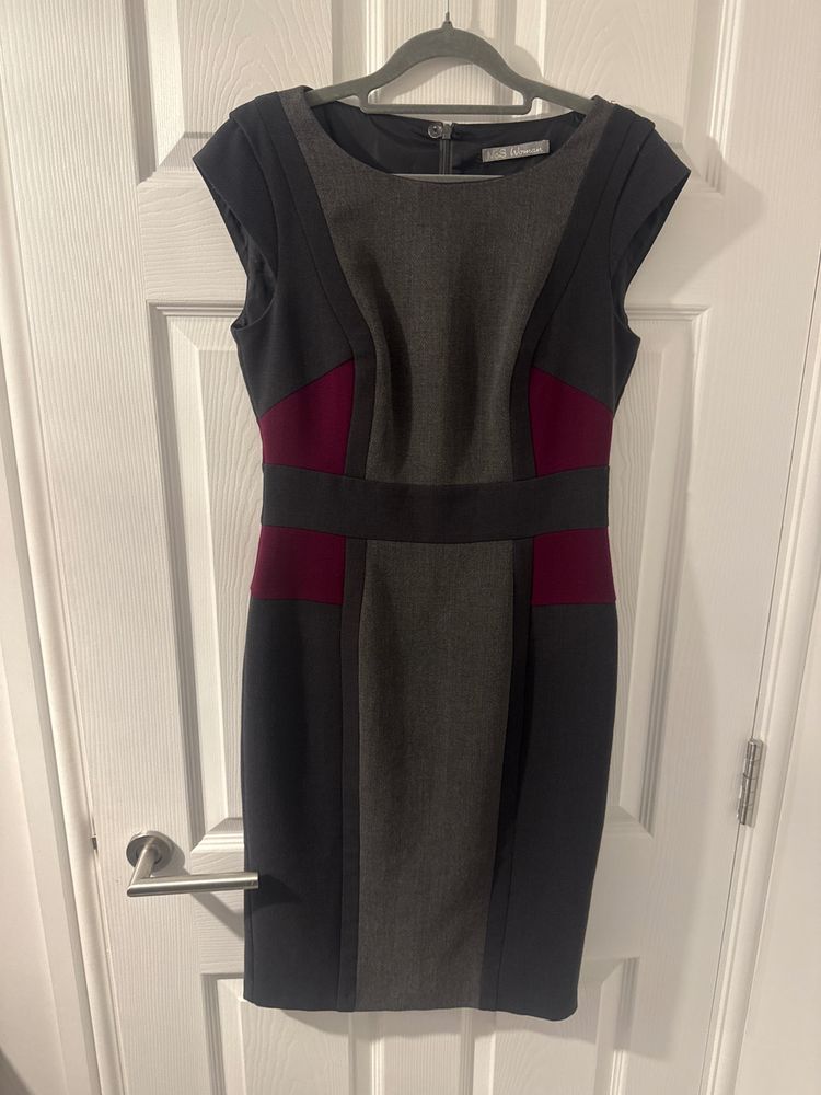 M&S Color Block Dress