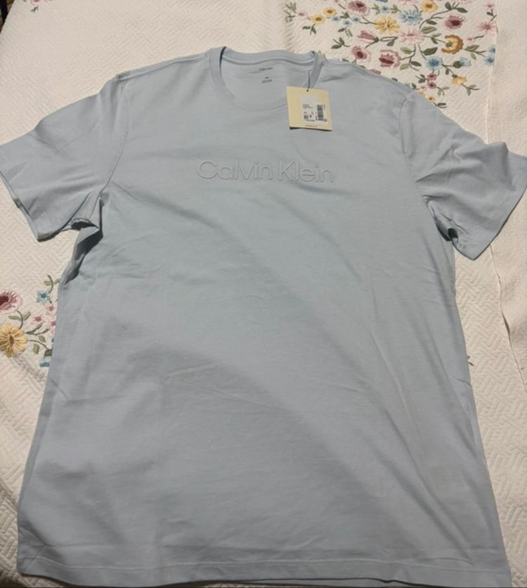 Calvin Klein Light Blue T-Shirt obraz 1