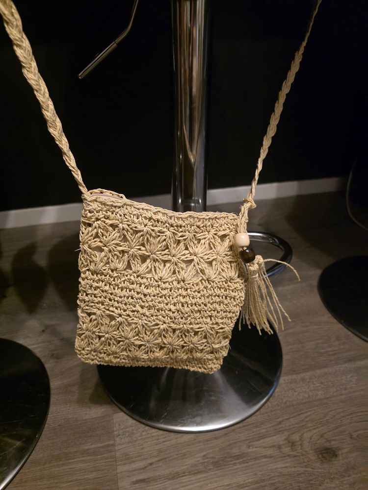 Woven Crossbody Bag
