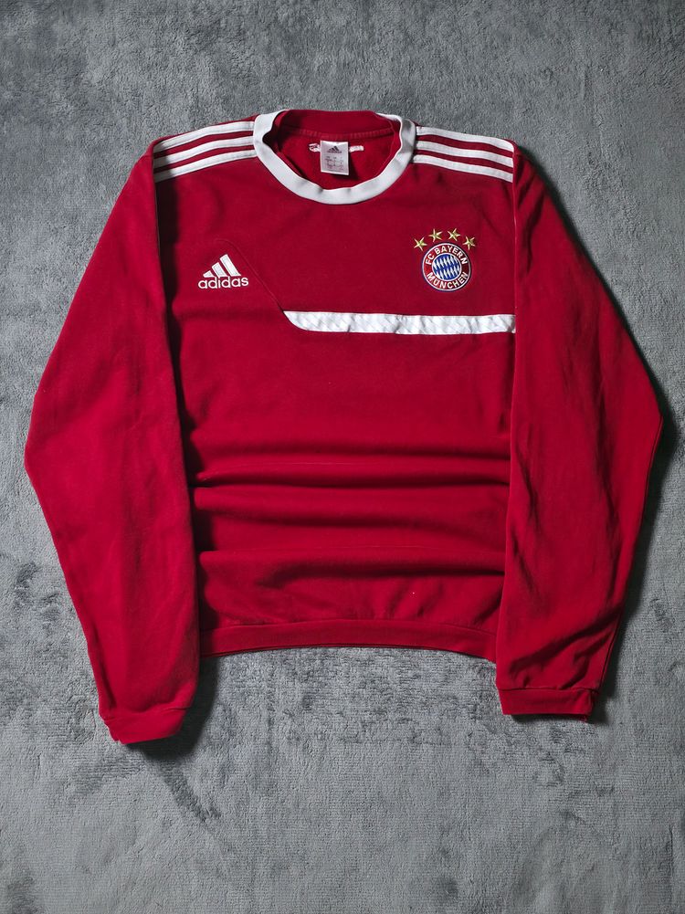 Adidas Bayern Munich Red Sweatshirt