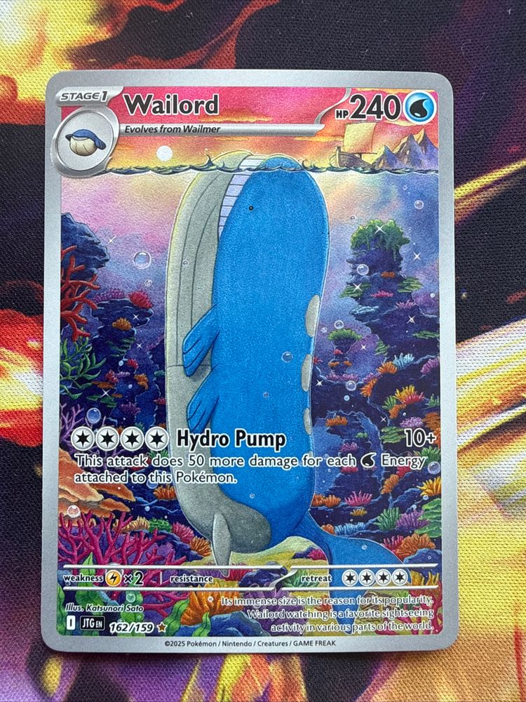Pokémon Wailord Pokémon Card product image