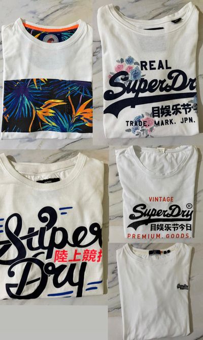 Box 5 magliette superdry