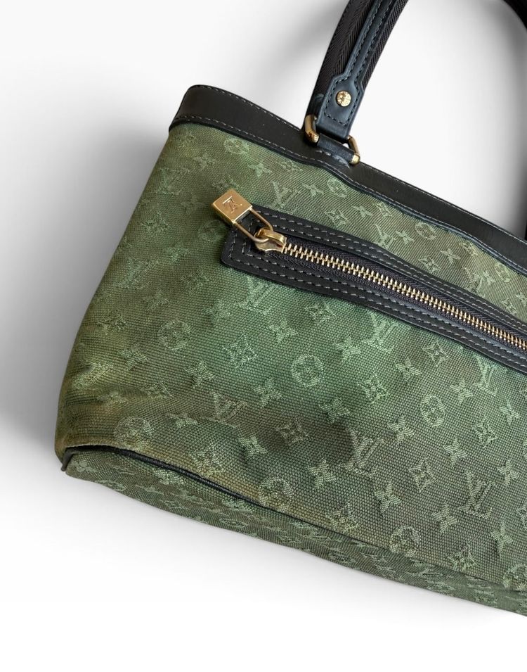 Louis Vuitton 2003 Monogram Mini Lin Lucille image 7