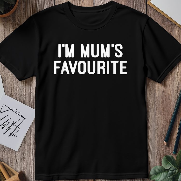 Im Mums Favourite Funny T-Shirt AU