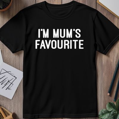 Im Mums Favourite Funny T-Shirt AU 1
