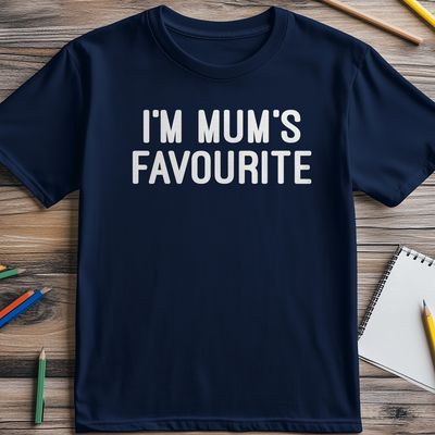Im Mums Favourite Funny T-Shirt AU 2
