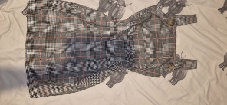 Select Fashion Select Checked Pinafore Dress product image