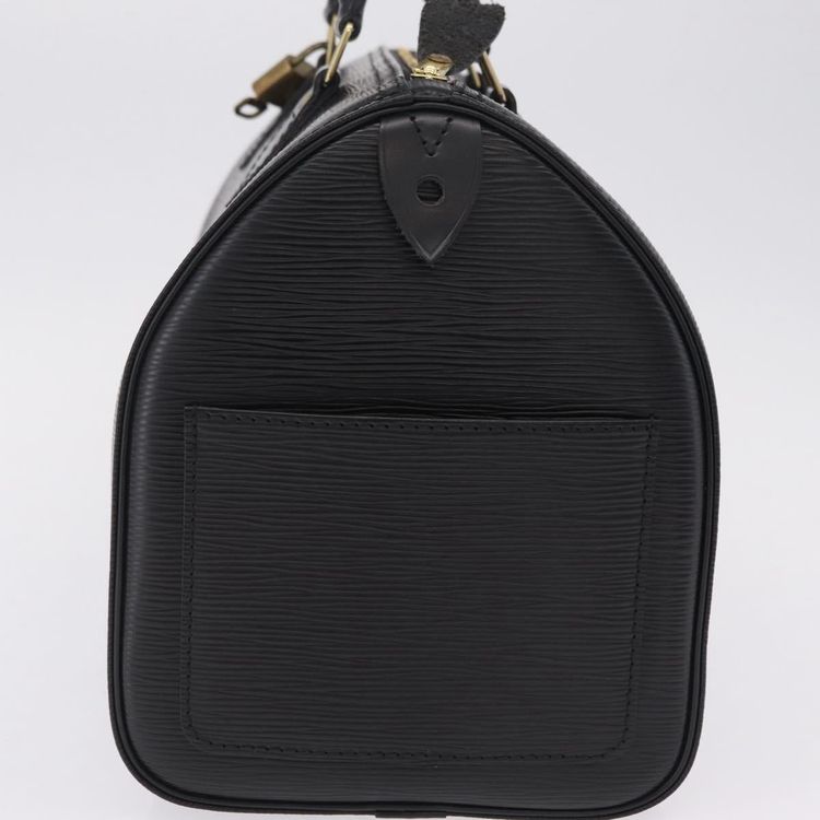 LOUIS VUITTON Epi Speedy 30 Hand Bag Noir black M43002 LV Auth 210985V - Jerrillo image 4