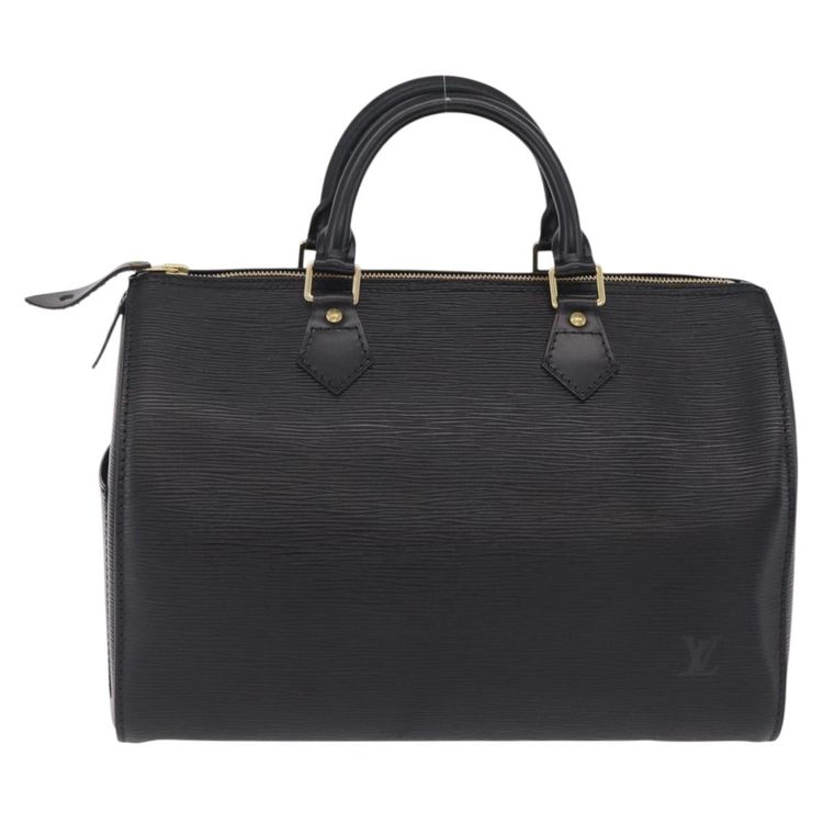 LOUIS VUITTON Epi Speedy 30 Hand Bag Noir black M43002 LV Auth 210985V - Jerrillo image 3