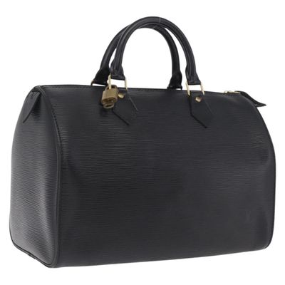 LOUIS VUITTON Epi Speedy 30 Hand Bag Noir black M43002 LV Auth 210985V - Jerrillo