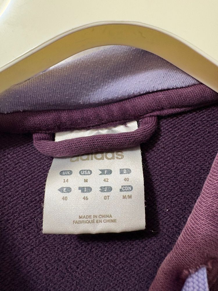Immagine di Adidas Purple Zip-Up Hoodie 2