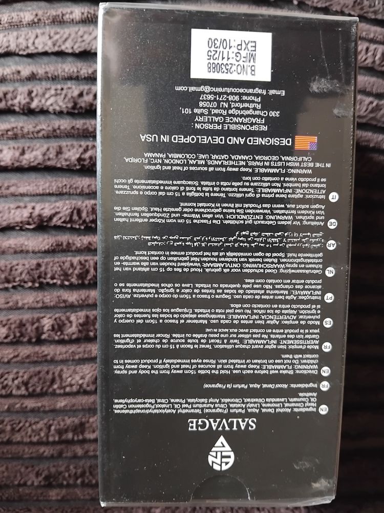 Salvage Eau De Parfum For Men imagen 3