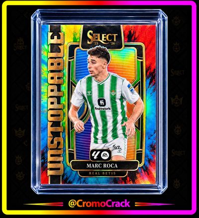 /49 Marc Roca Tie-Dye Unstoppable Panini Select La Liga 2023/24