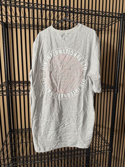 B129 DJK International Glove Grey/Pink T-Shirt Brand New