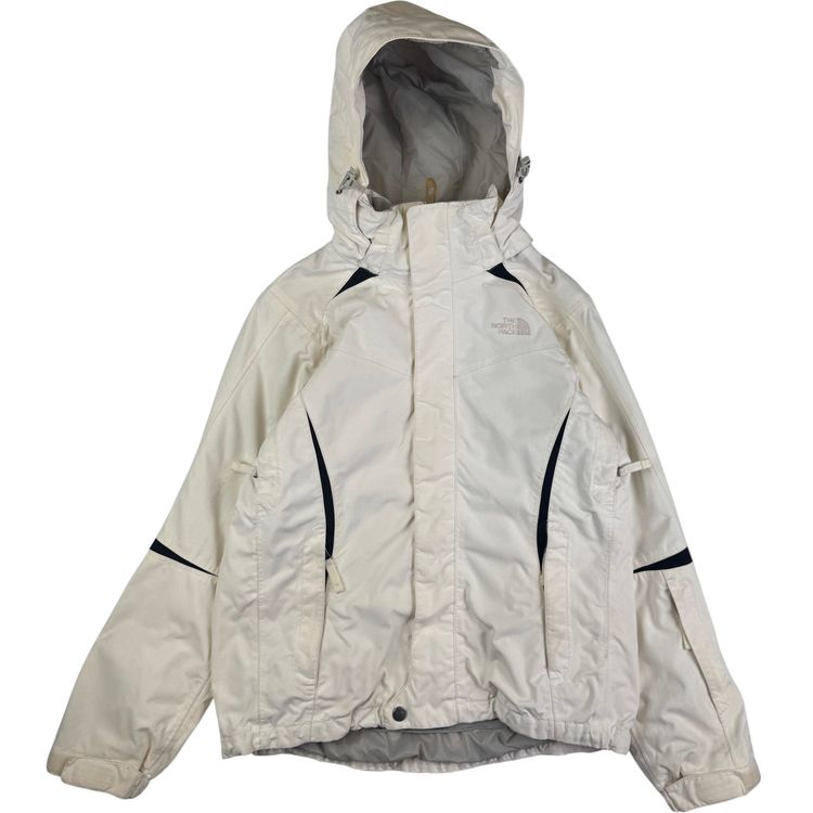 The North Face Hooded Ski Jacket Cream image 1