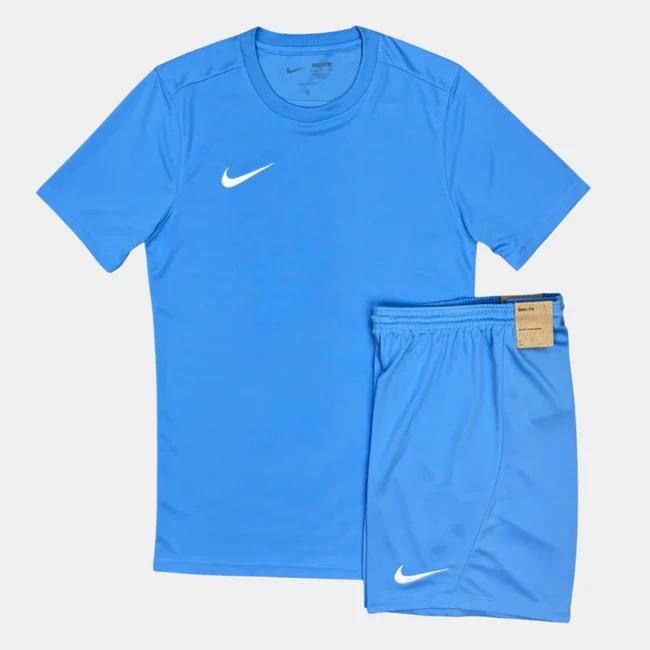 Nike Blue Sports T-Shirt And Shorts Set
