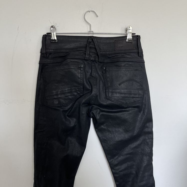 SKU9 G-Star Raw Black Coated Skinny Jeans W24L32  imagen 3