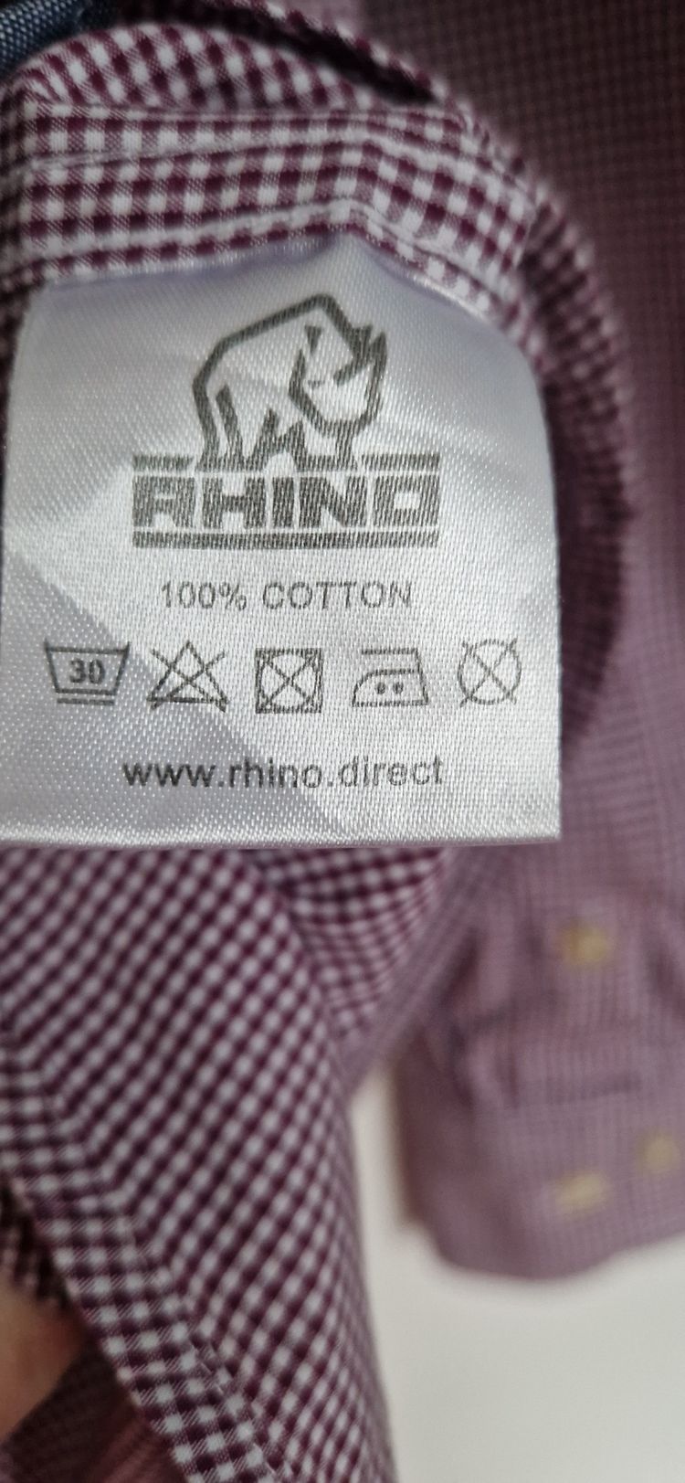Rhino Men'S Button-Up Shirt imagen 5