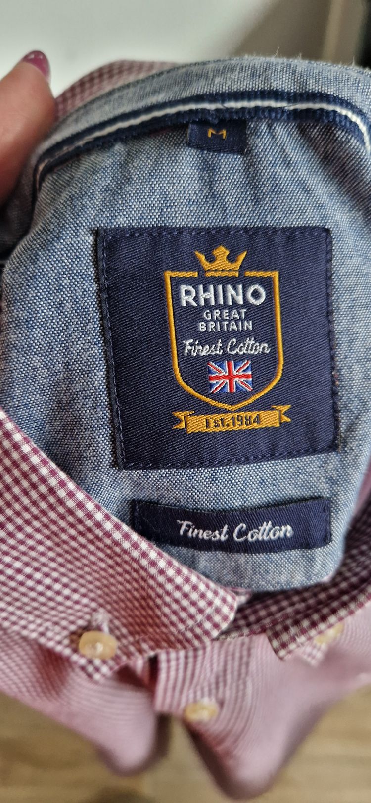 Rhino Men'S Button-Up Shirt imagen 6