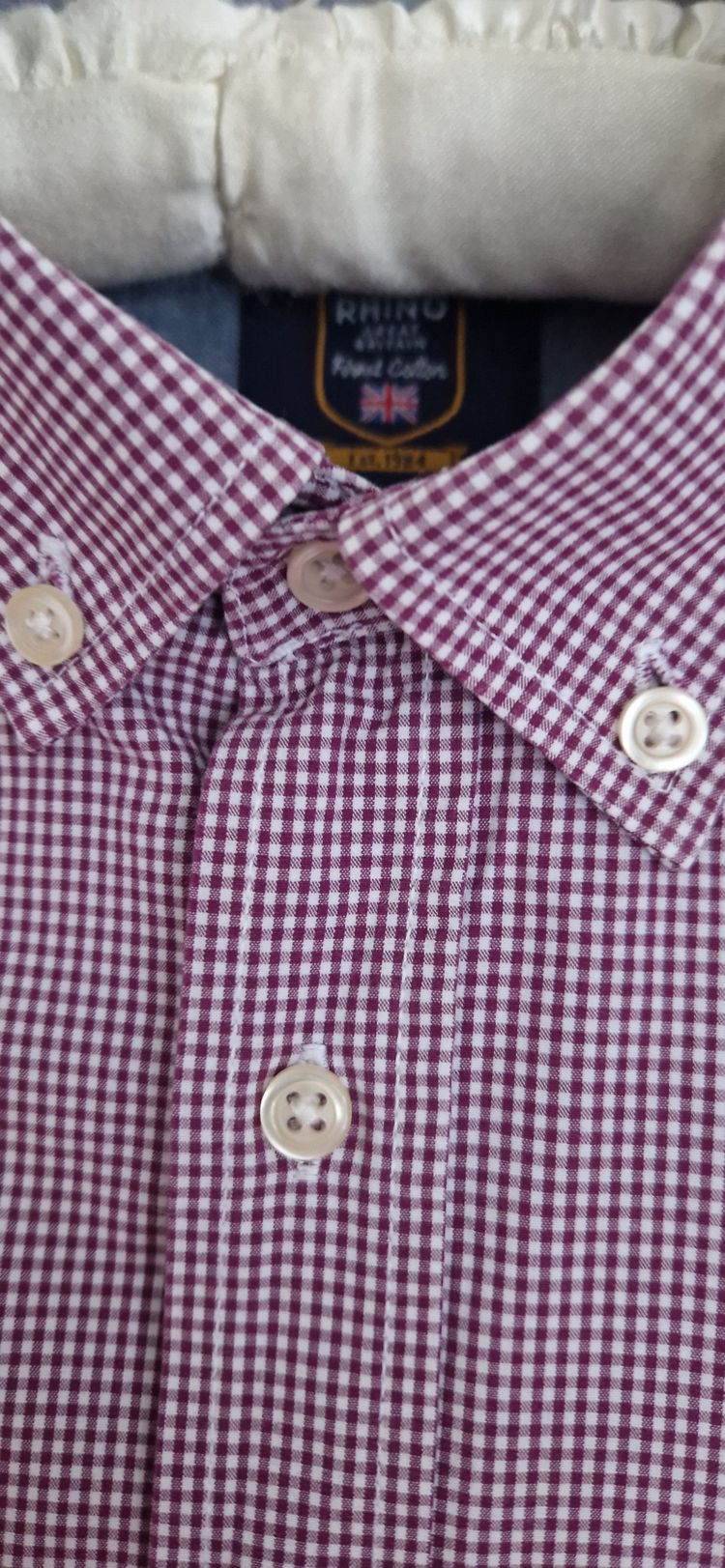 Rhino Men'S Button-Up Shirt imagen 3