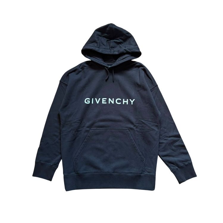 Givenchy Black Archetype Logo Hoodie