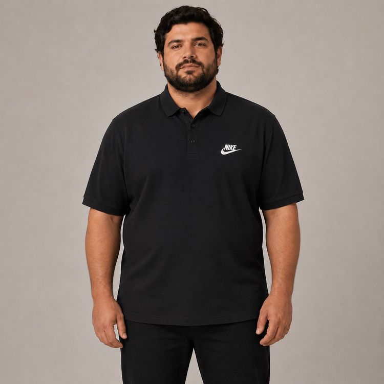 Nike Black Polo Shirt 2XL (Usato)