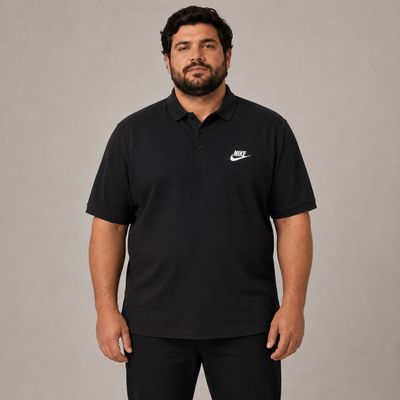 Nike Black Polo Shirt 2XL (Usato)