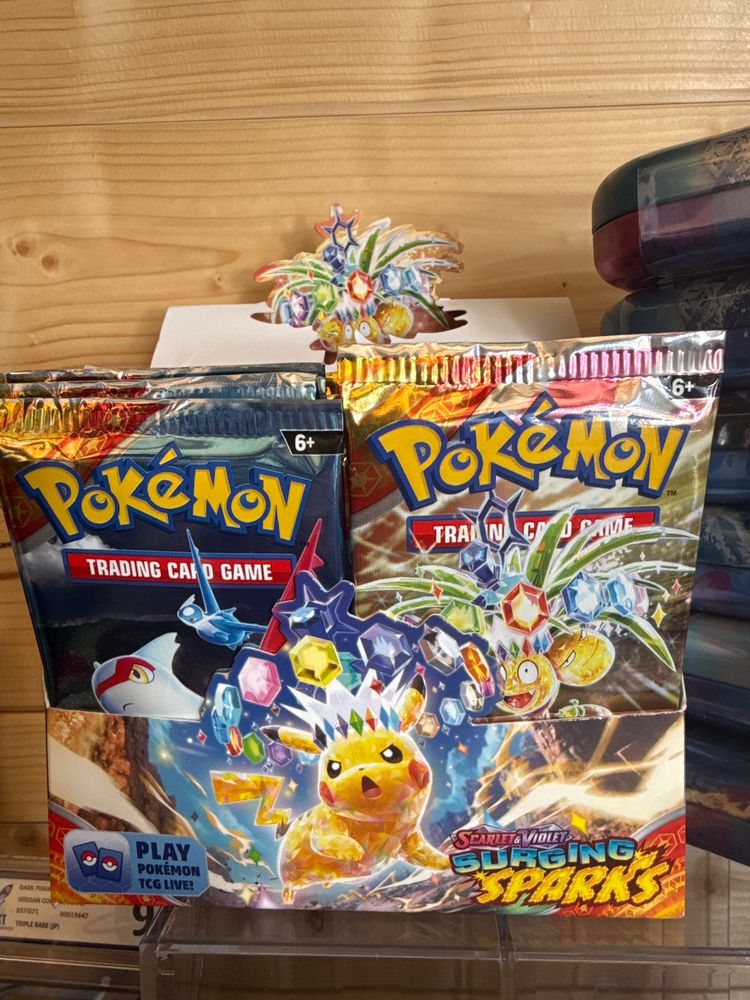 Surging Sparks booster packs 