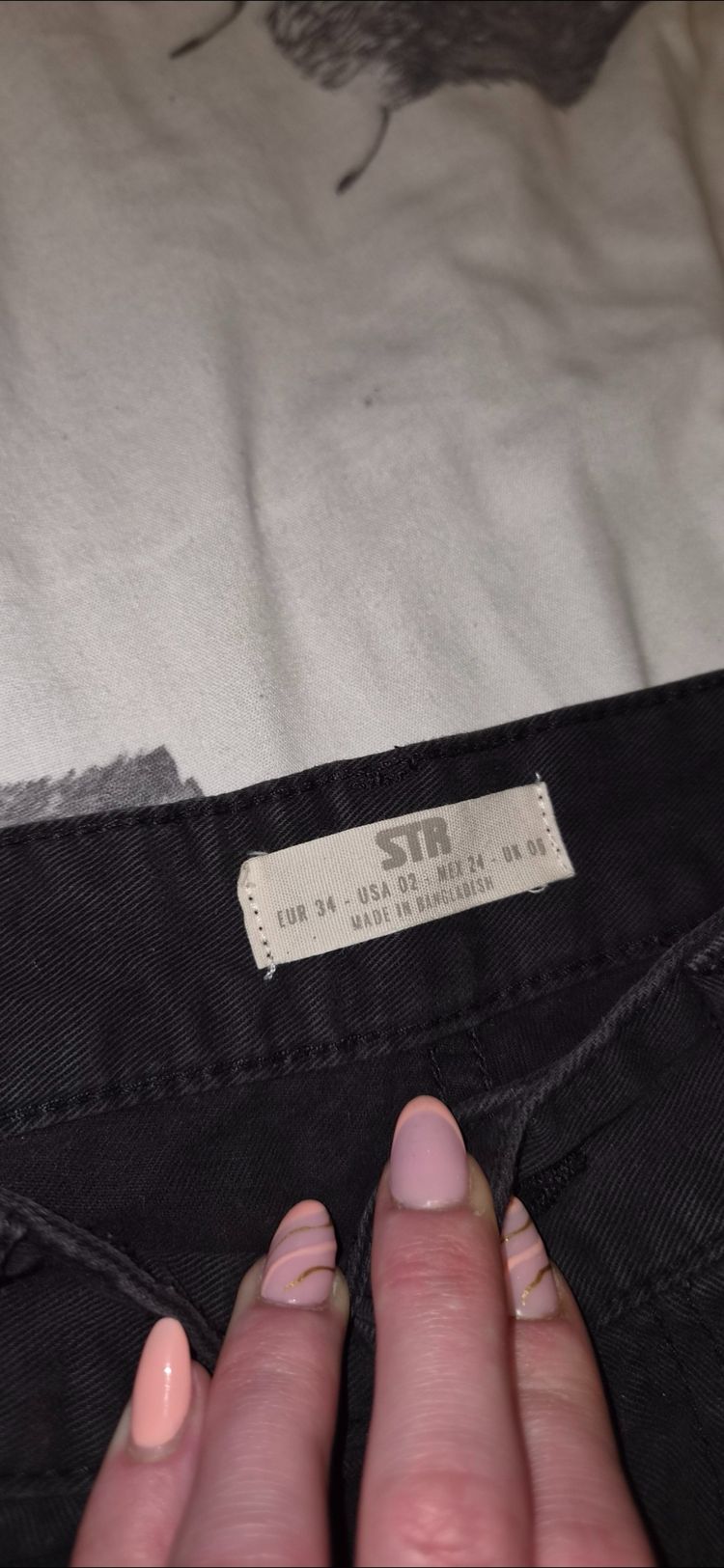 Black stradivarius Cargo Pants image 6