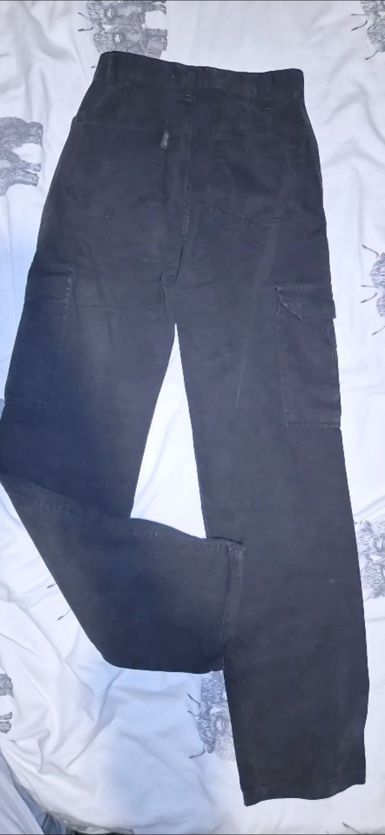 Black stradivarius Cargo Pants image 2