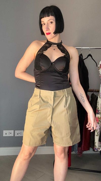 Pantaloncino beige 2
