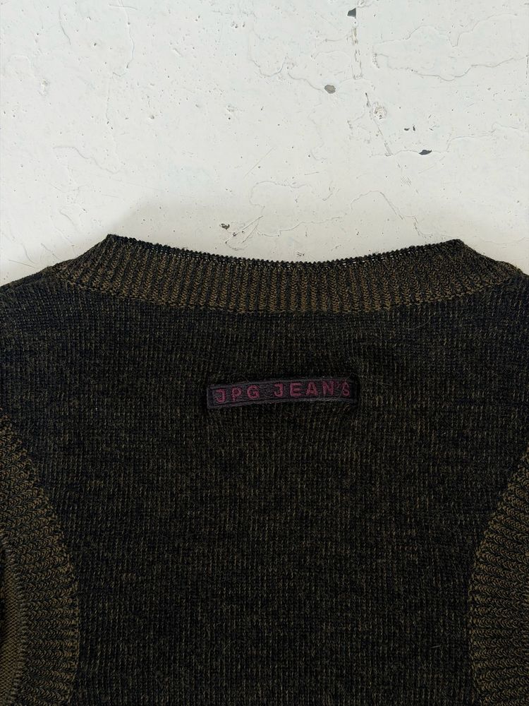 '90s Jean Paul Gaultier Knitted Vest imagen 5