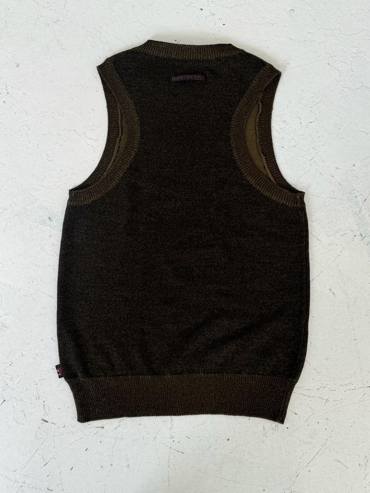 '90s Jean Paul Gaultier Knitted Vest imagen 4