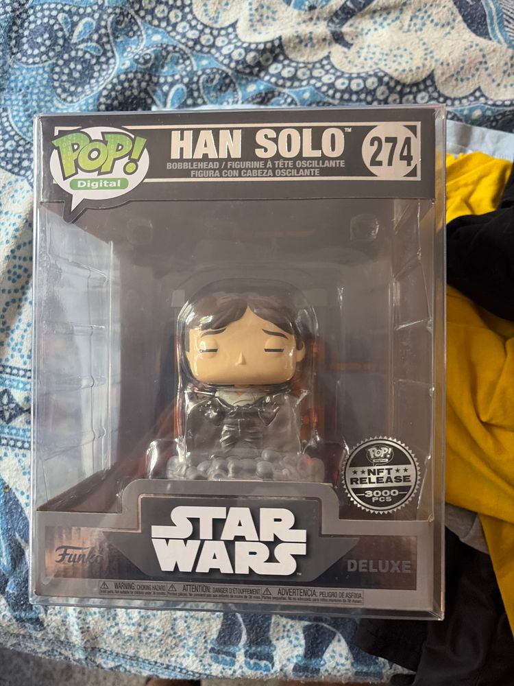 Funko Pop! Star Wars Han Solo Bobblehead nft