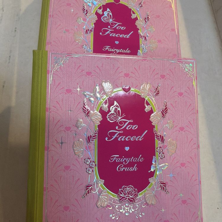 Too Faced Ltd Ed Fairytale Crush Blush & Highlighter Palette 4 Shades BNIB imagen 1