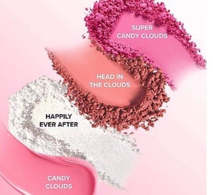 Too Faced Ltd Ed Fairytale Crush Blush & Highlighter Palette 4 Shades BNIB imagen 4