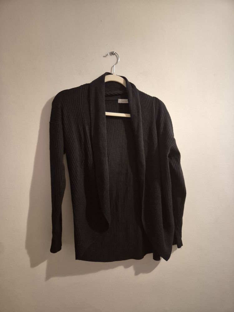 Other M&S Per Una Black Open-Front Cardigan product image