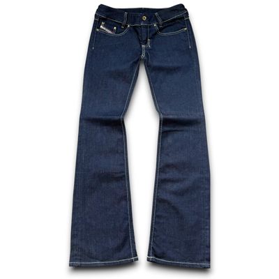 Diesel louvely 2000's dark denim fitted flare jeans (S-M)