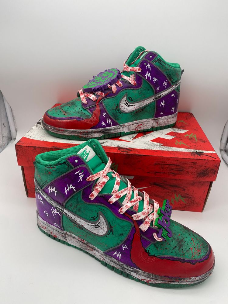 Nike Dunk high custom