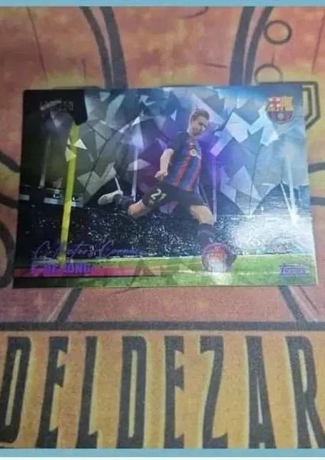 Topps FC Barcelona Corner De Jong 197/250 obraz 1