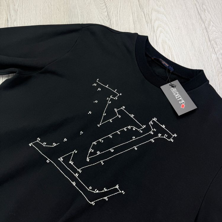 Louis Vuitton Men’s Crewneck Stitch Print Embroidered Jumper - XL image 2